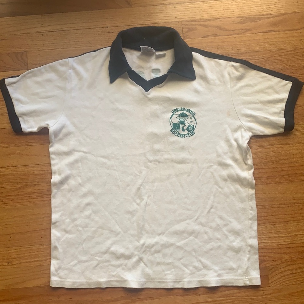 Vintage Soccer Jersey Shirt.